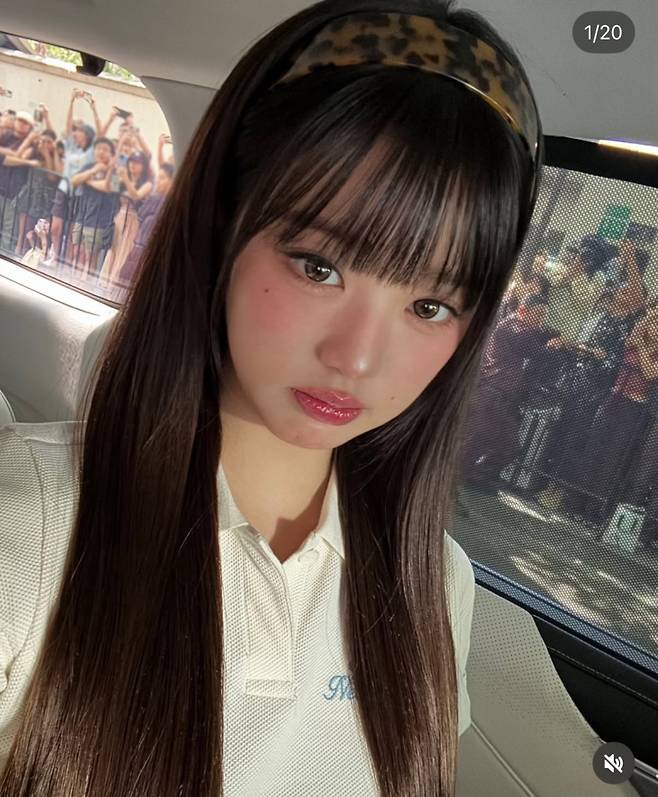 사진=장원영 SNS 캡처.