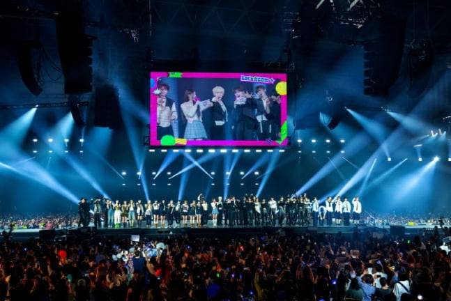 지난 5월 일본 지바현 마쿠하리 멧세에서 사흘 간 열린 KCON Japan 2025.  /CJ ENM 제공