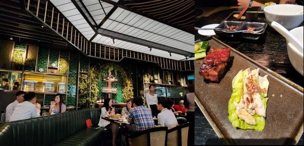 모트32 실내 공간과 음식