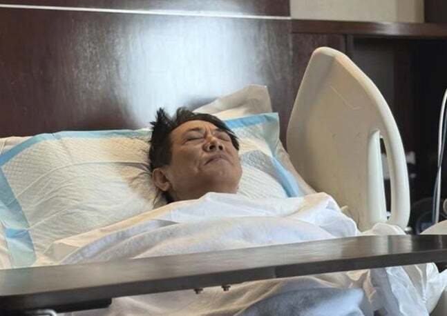 배우 이연걸이 최근 병상에 누워있는 자신의 사진을 게시했다. 이연걸 더우인