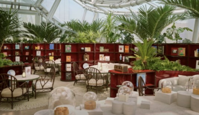 ‘르 카페 루이비통’(Le Café Louis Vuitton). 루이비통 제공