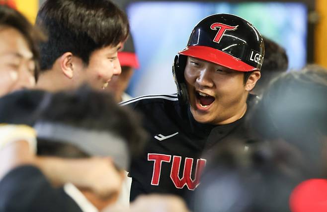 LG 문보경. 인천｜뉴시스