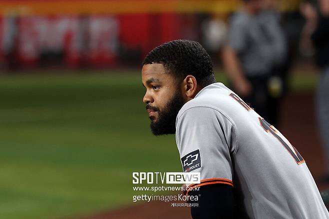 ▲ 이정후와 함께 샌프란시스코 외야를 책임지고 있는 엘리엇 라모스.