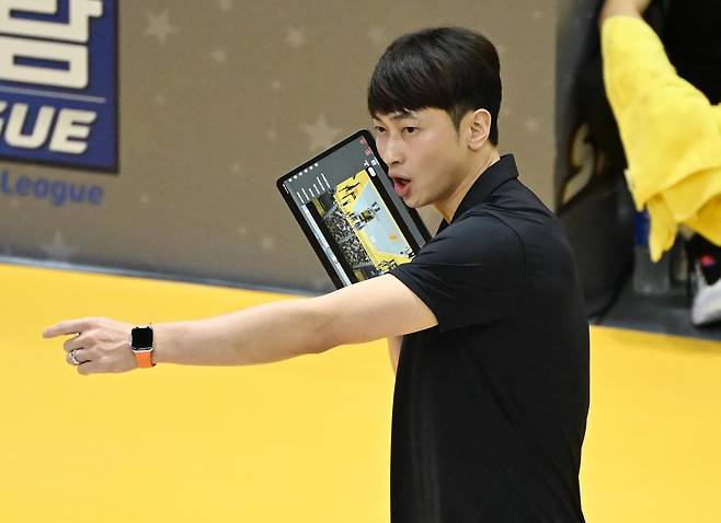 여자배구 IBK기업은행 코치로 선임된 김학민  [한국배구연맹 제공. 재판매 및 DB 금지]