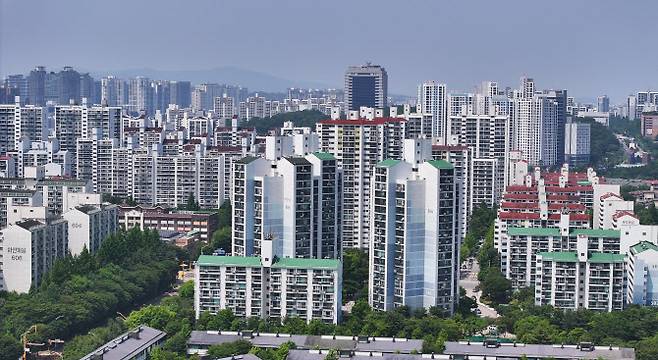 경기도 성남시 분당구 일대 아파트 단지 모습.(사진=연합뉴스)