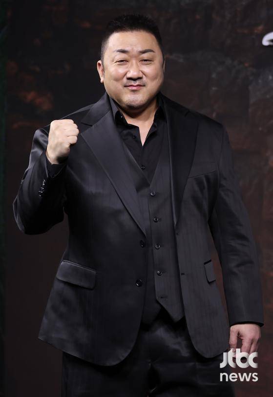 20일 오전 서울 앰버서더 풀만 호텔에서 드라마 '트웰브' 제작발표회가 열렸다. 강대규, 한윤선 감독, 배우 마동석, 박형식, 서인국, 이주빈, 강미나, 성유빈, 안지혜, 레지나 레이가 참석했다. 박세완 엔터뉴스팀 기자 park.sewan@jtbc.co.kr
