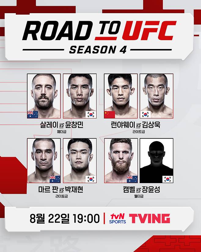 '스턴건' 김동현과 '코리안 좀비' 정찬성의 제자들이 UFC 입성을 노린다.(UFC 제공)