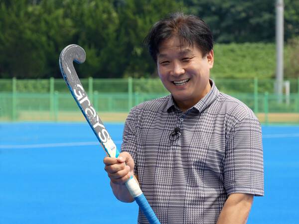 김영준 대한하키협회 기획·재정 총괄이사 겸 아산시하키협회장