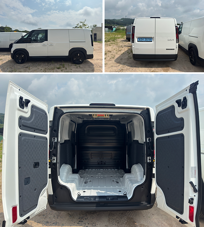 PV5 카고 측면, 후면, 트렁크. ⓒ데일리안 편은지 기자