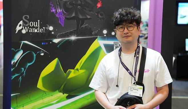 게임스컴 2025 콘진원 한국공동관 부스에서 만난 윤민형 공감오래 대표