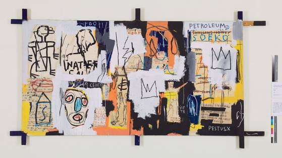 DDP에 전시될 바스키아의 작품 ‘Phooey’(1982). [사진 각 갤러리]