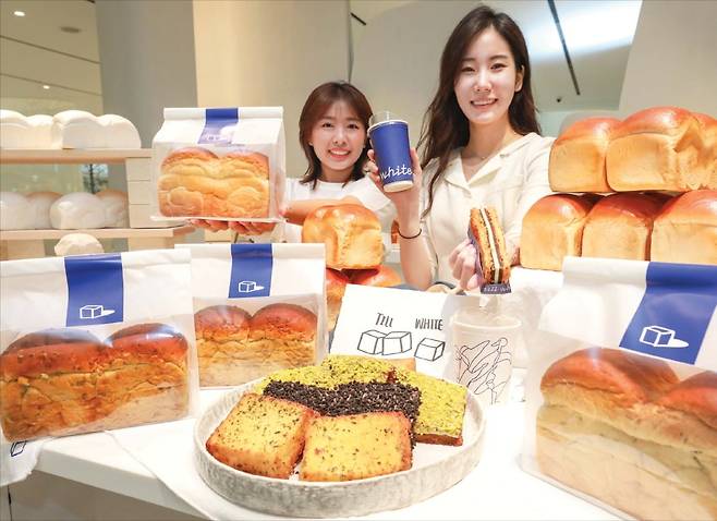 현대백화점이 지난 7일 서울 여의도 더 현대 서울에 자체 카페 브랜드 ‘틸화이트’ 1호점을 열었다. /현대백화점 제공