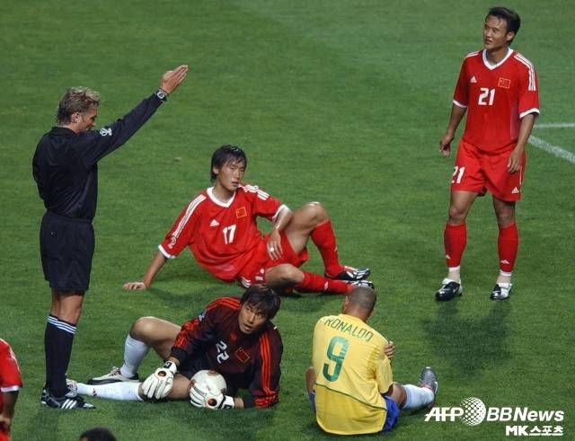 중국은 2002 한일월드컵에 출전했으나 코스타리카, 브라질, 튀르키예에 연달아 패배했다. 사진=AFPBBNews=News1