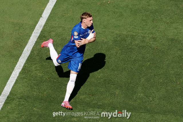 콜 파머의 시그니처 골 세리머니. /게티이미지코리아