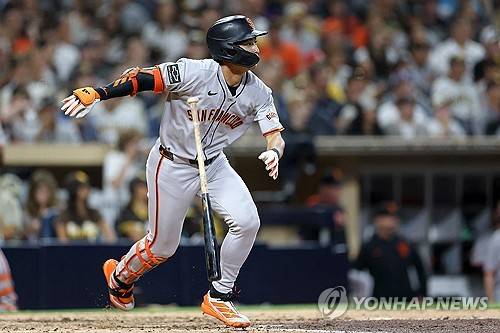 샌프란시스코 자이언츠의 이정후 [게티이미지/AFP=연합뉴스]