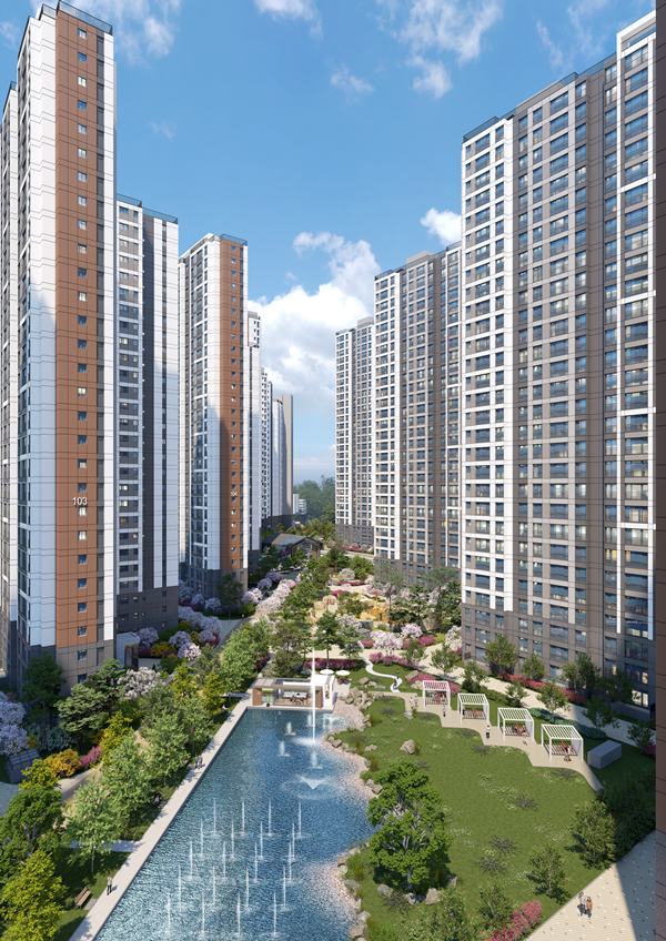 '일광 노르웨이숲' 단지 내 조감도