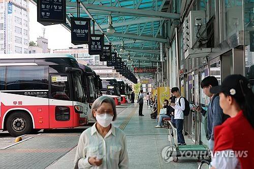 청주시외버스 터미널 [연합뉴스 자료사진]