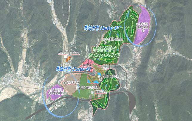 화순 폐광 경제진흥개발사업 조성계획도. /전남도 제공