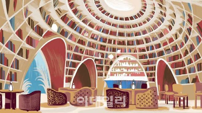 루이비통이 선보이는 미식 공간 ‘르 카페 루이비통’ (사진=루이비통)