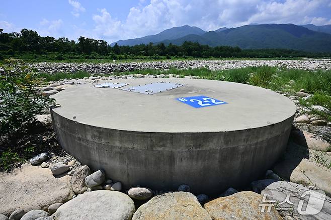 속초 쌍천 지하댐.(속초시 제공, 재판매 및 DB 금지) 2025.8.20/뉴스1