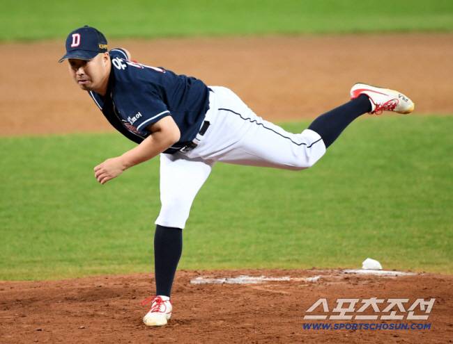두산 베어스 선수 시절 유희관. 스포츠조선DB
