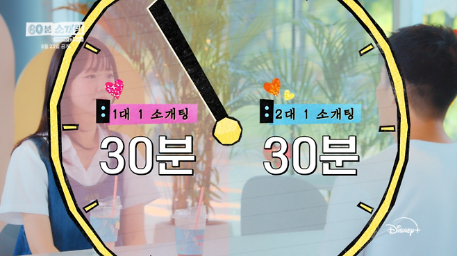 ‘60분 소개팅: 30분마다 뉴페이스’ (사진=월트디즈니 컴퍼니 코리아)
