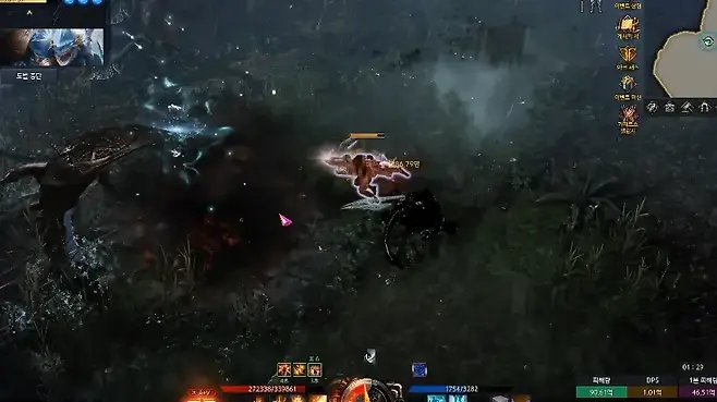 ▲ 꼬리 저스트 가드는 꼬리 인근에 끌어당기는 공격이 떨어진다