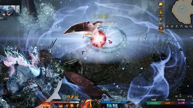 ▲ 꼬리 카운터 후 부위 파괴까지 하면 본체 정화 성공