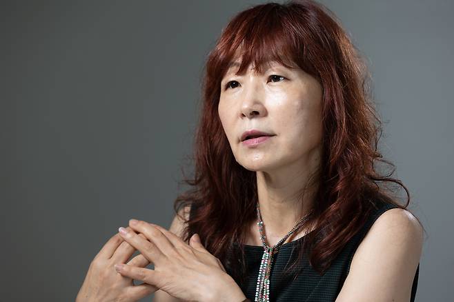 소설가 은희경. 경향신문 자료사진