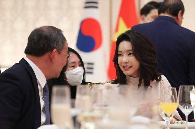 [서울=뉴시스] 김건희 여사 모습 (사진 = 뉴시스 DB) 2025.08.21. photo@newsis.com *재판매 및 DB 금지