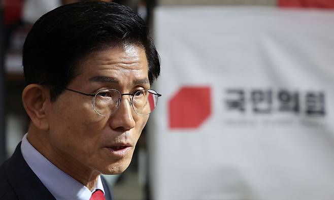 김문수 국민의힘 당대표 후보. 뉴시스