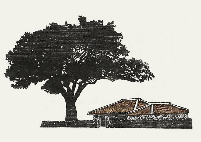 대정 / 40*27㎝ / 목판화 / 2025 / ⓒ박들 제공