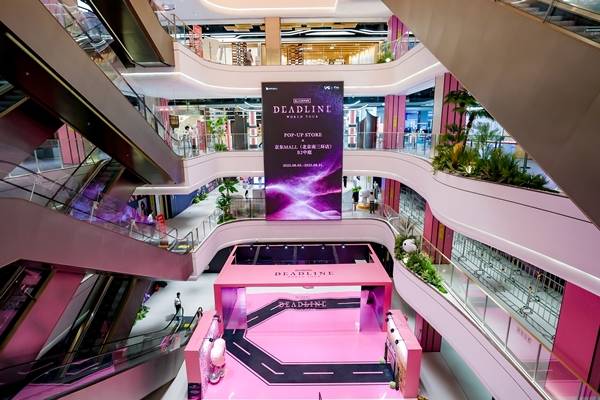 블랙핑크 中 팝업스토어 '인산인해'..상하이→베이징 5大 도시 '대란'