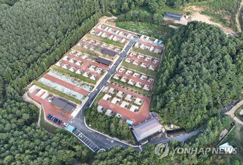 태백산국립공원 소도야영장. [태백산국립공원사무소 제공. 재판매 및 DB 금지]