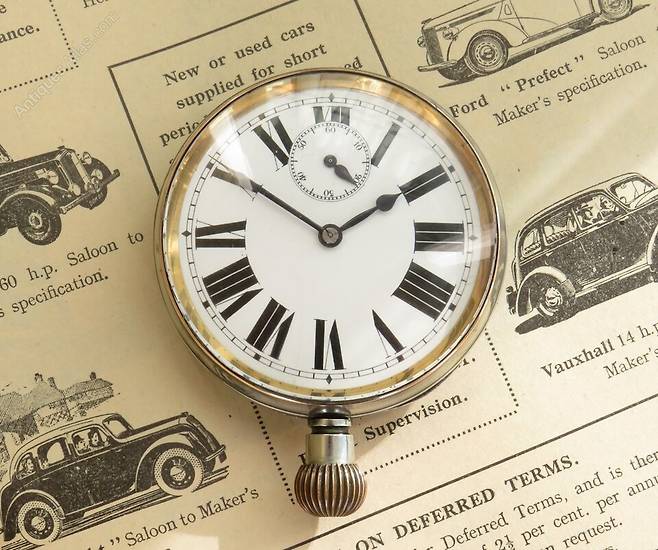 1910년대 자동차용 대시보드 클락