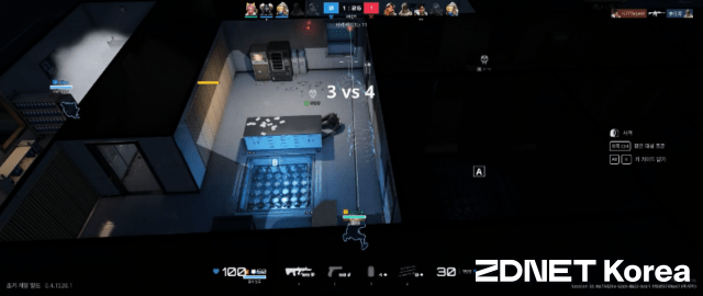 '게임스컴 2025'에 출품한 크래프톤의 'PUBG: 블라인드스팟'.