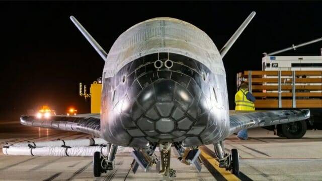 미 공군의 기밀 우주선 X-37B (사진=미국 우주군)