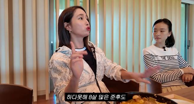 배우 이민정이 첫째의 둘째 증후군을 언급했다. /사진=유튜브 영상 갈무리