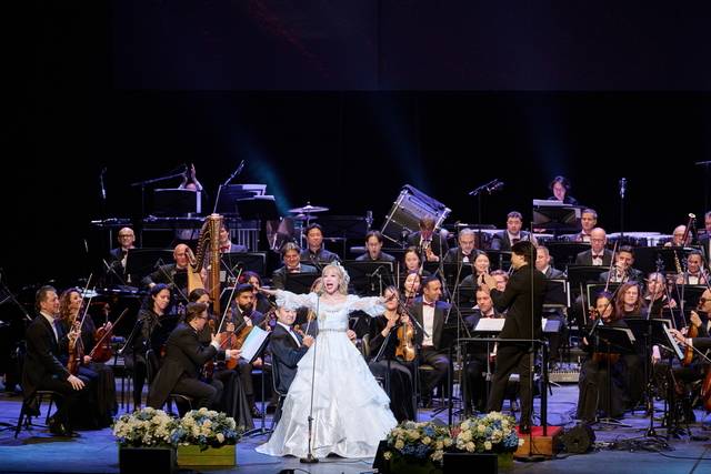 소프라노 조수미-카타르 필하모닉 오케스트라 초청 공연. 고양시 제공