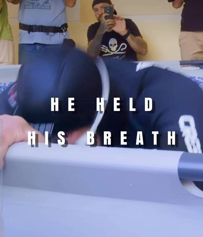 기네스 기록 도전 당시 비토미르 마리치치 [출처=인스타그램 계정 @maverick2go ]