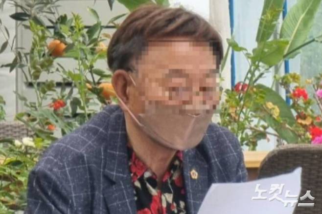 김건희家 측근 '락천선생' 김충식 씨.