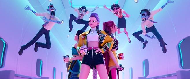 넷플릭스 ‘케이팝 데몬 헌터스’ 스틸컷. 넷플릭스 제공