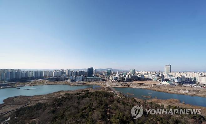 나주 빛가람동 일대 광주-전남혁신도시 전경 [연합뉴스 자료사진]