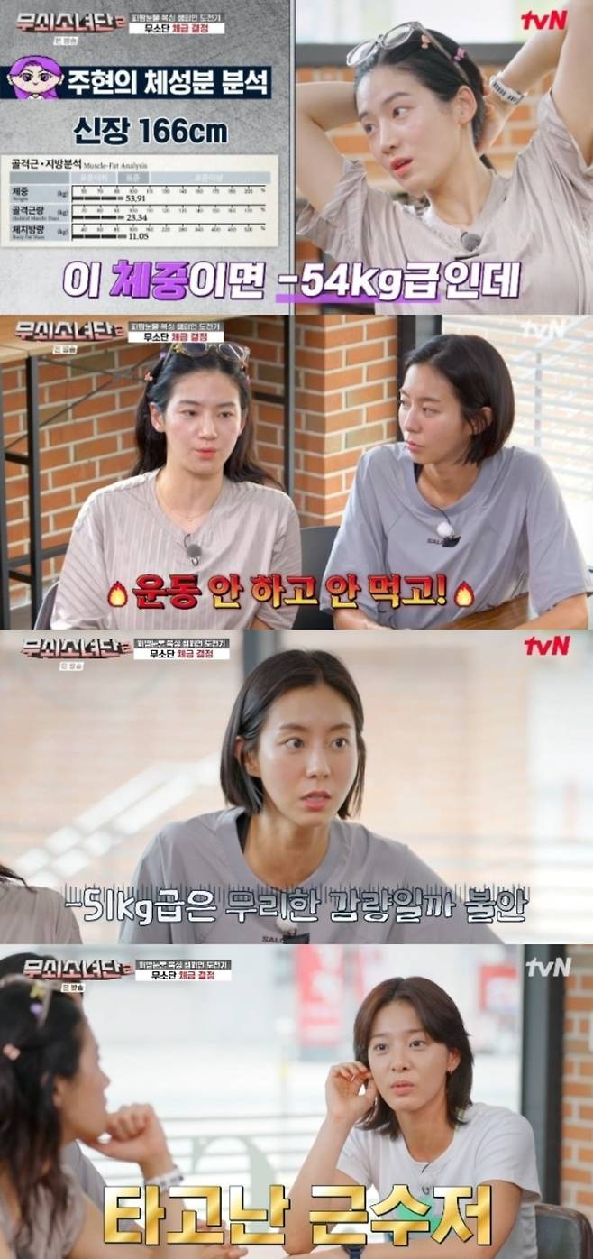 사진 = tvN '무쇠소녀단2' 캡처