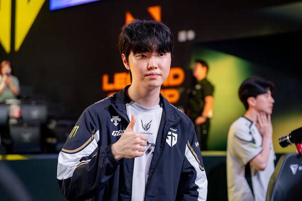 '쵸비' 정지훈. ⓒLCK