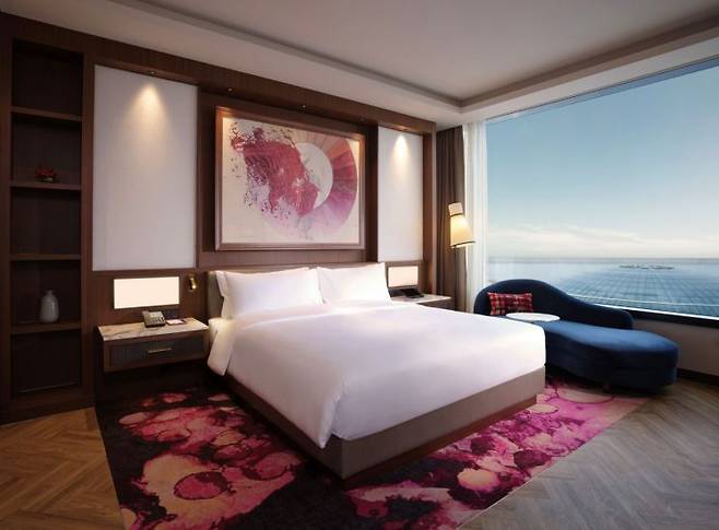 인스파이어 엔터테인먼트 리조트 내 객실. 인스파이어 제공