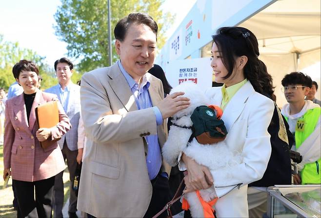 윤석열 전 대통령과 김건희 여사/ 사진=대통령실 제공