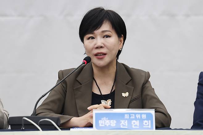 전현희 더불어민주당 정치테러대책위원장. 연합뉴스