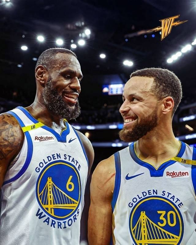 르브론 ‘킹’ 제임스와 스테판 커리의 만남. NBA 역사에 남을 수 있는 두 선수의 조합은 꿈이 아닐 수 있다. 사진=더 워리어스 토크 SNS
