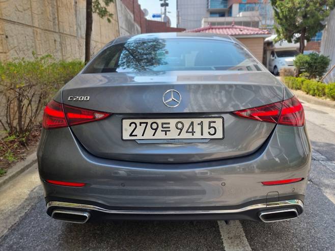 벤츠 C클래스 AMG 라인. /사진=강주헌 기자